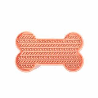 MARTIN LIKMAT BOT MET ZUIGNAPPEN SILICONEN ROZE 22X13X2 CM